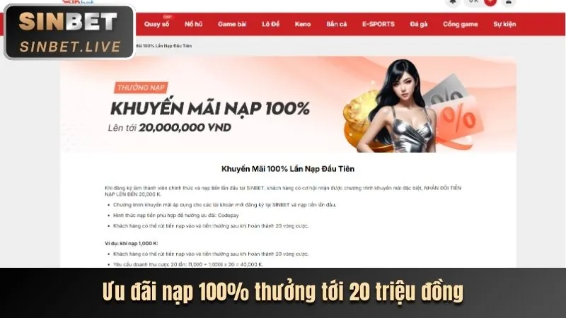 Thưởng Chào Mừng Máy Đánh Bạc a 888